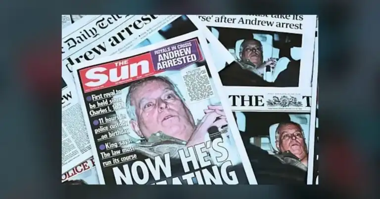 PR STUNT, but Prince Andrew still sucks to read the room.