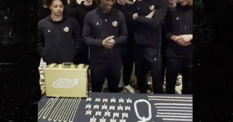 Michigan Players Flaunt $10K Diamond Chains—NCAA Scrambles to React
