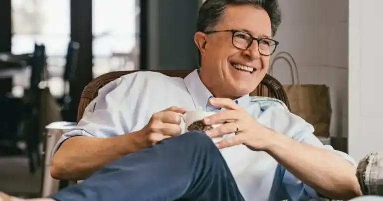 Stephen Colbert's Late Show Composure Shattered by Sharma