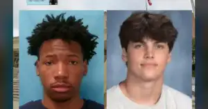 Austin Metcalf's twin screams in court; Karmelo Anthony emotionless.